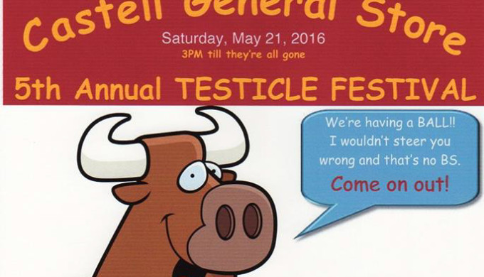Testicle Festival flyer