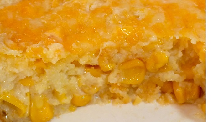 Thanksgiving side dish recipes Corn casserole