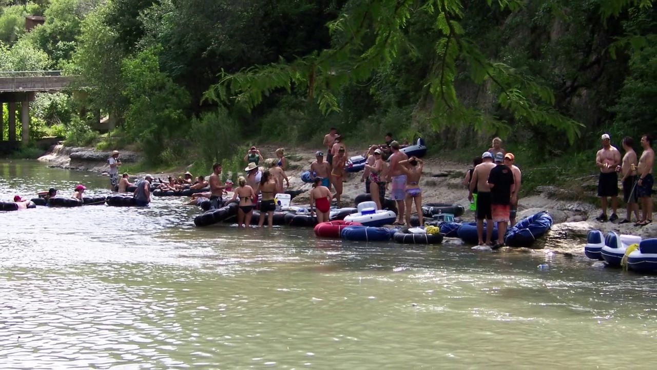 Tubing at the Guadalupe River [VIDEO] Texas Hill Country