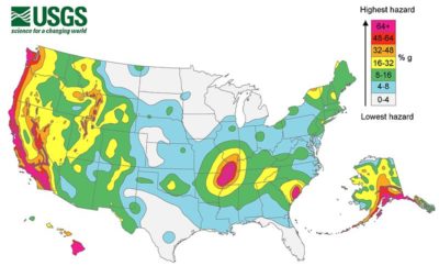 USGS Shows Texas Earthquakes are a Possibilty