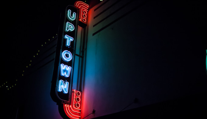 Uptown Sound Studio Sign