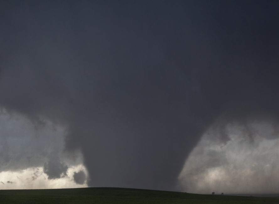Wedge tornado - Bennington, Kansas