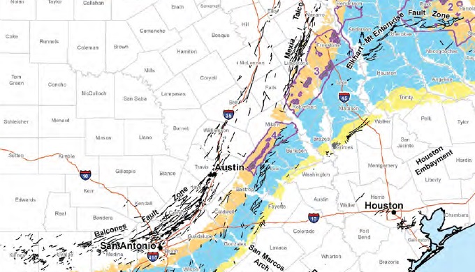 Wonder Cave is Formed Along the Balcones Fault Zone