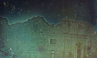 Ghost Oldest Picture of Texas- The Alamo