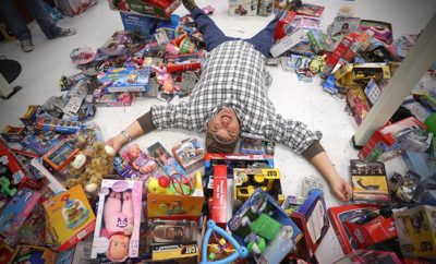 Santa Claus bexar-county-sheriff-volunteer-collapsed-among-the-toys