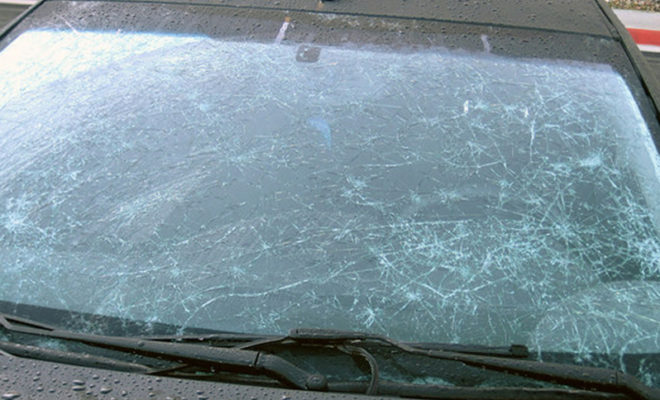 rock throwing incident