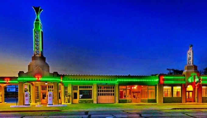 Take a Trip Back in Time on Route 66 in Amarillo Texas