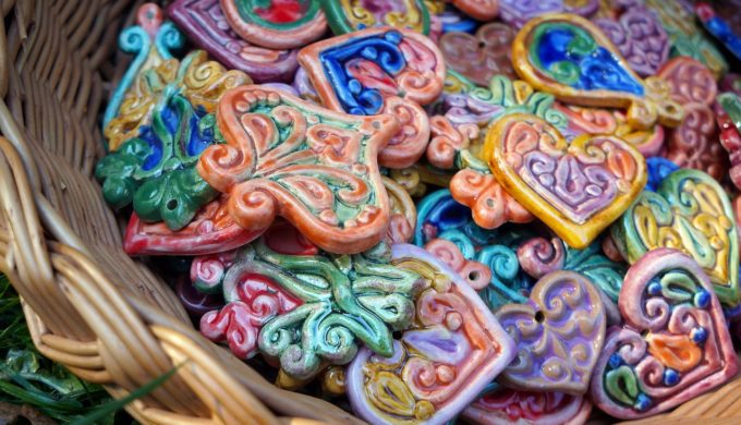 Colorful Ceramic Ornaments