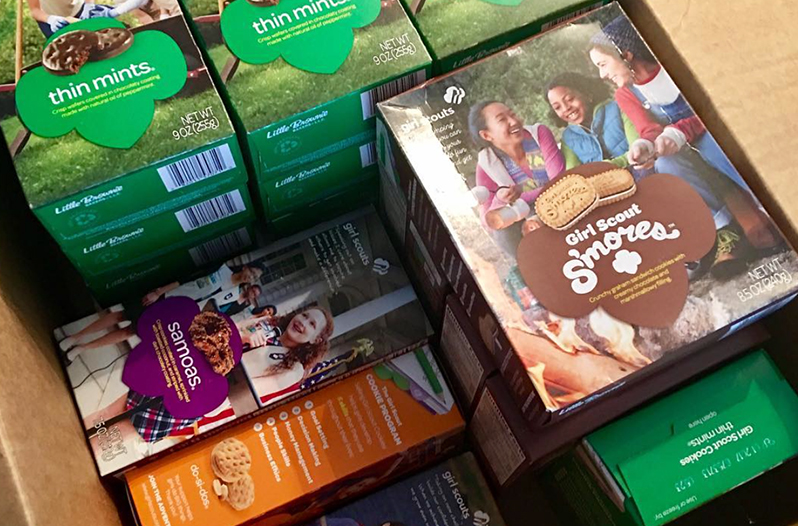 Girl Scout Cookies Delivered by the Truckload to South Texas