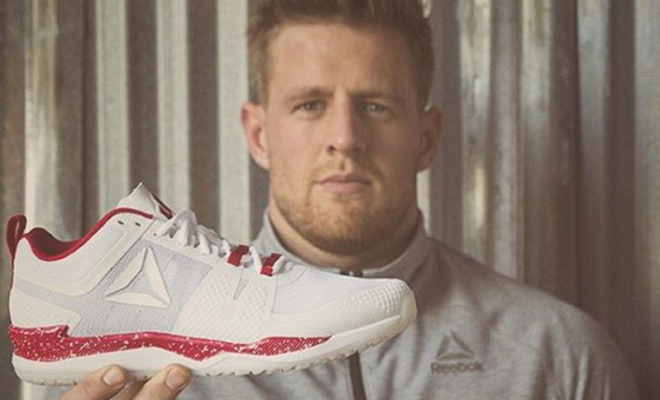 Jj watt white outlet shoes