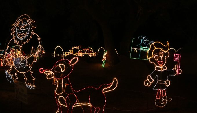 Watch the Winner of the Kids' Coloring Competition Light Up Llano