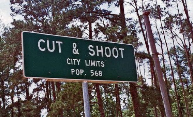 Cut and Shoot, Texas: King of Best Named Towns in the Lone Star State