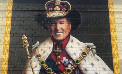 King George Approves of San Antonio Mural in Social Media Shout-Out