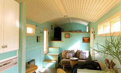 Tiny Home Made In Gooseneck Trailer Is Ready For Open Road