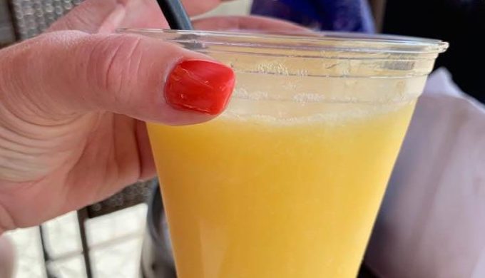 Dole Whip Mimosas are the Perfect Staycation Drink