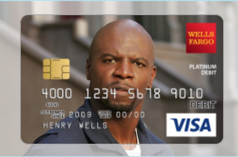 Woman Gets Custom Credit Card Design Of Terry Crews After He Approves,Summitsoft Logo Design Studio Pro Vector Edition