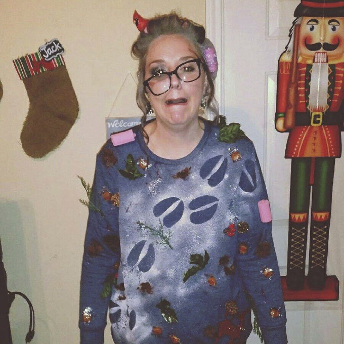 ugly sweater zipster