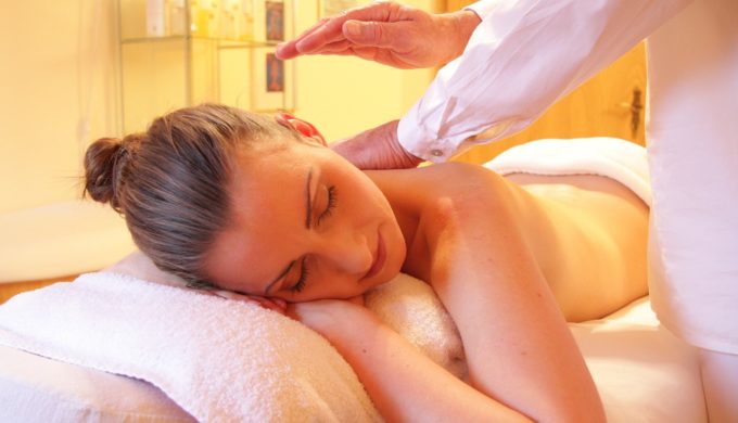 Woman Getting A Massage