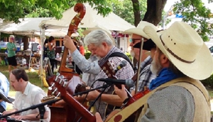 swing band playing